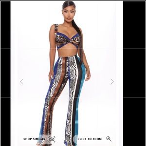 Fashion nova 2pc set new XL